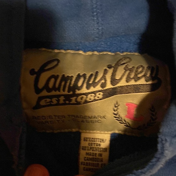 Campus crew hoodie - Picture 2 of 2